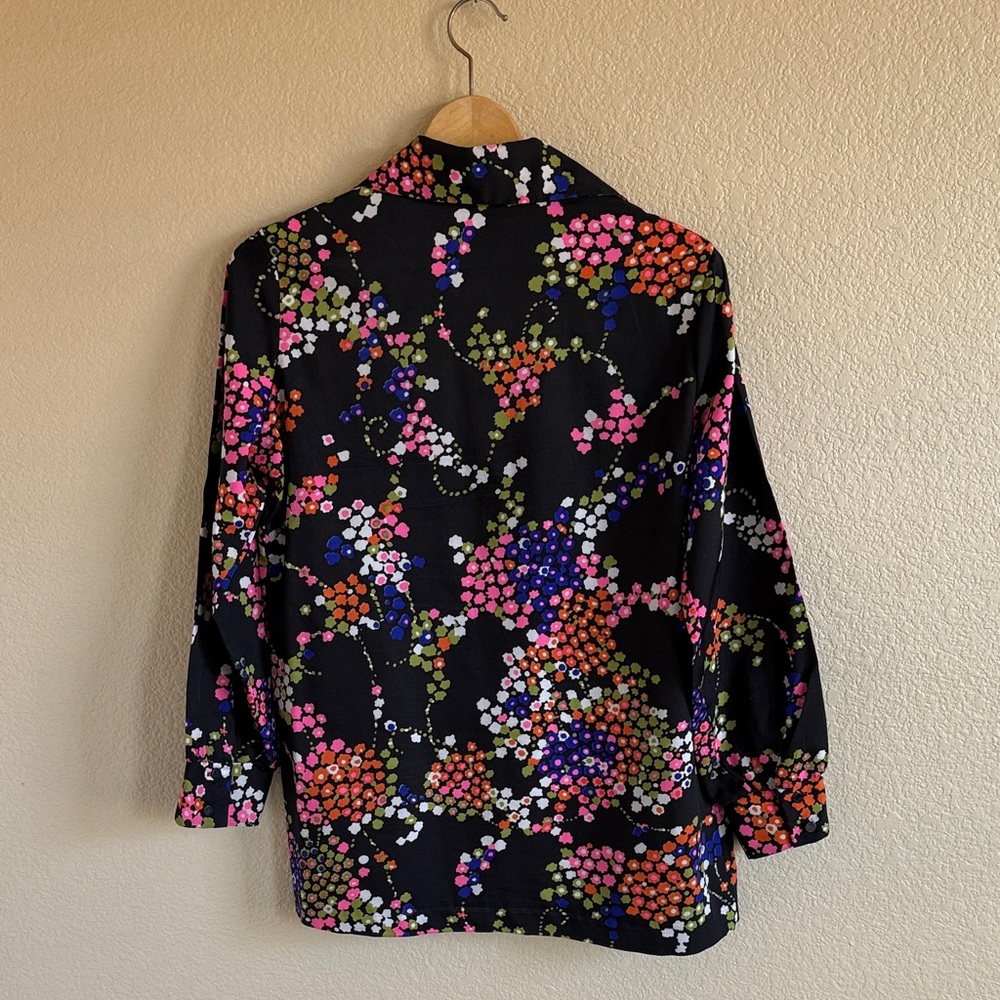 Vintage 70’s Graff Floral Women's Top - Picture 5 of 8